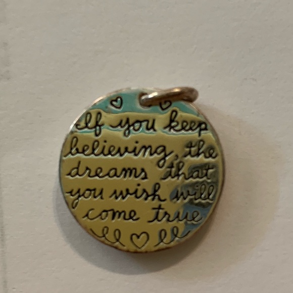 Sterling silver Disney necklace charm ON HOLD - Picture 2 of 2